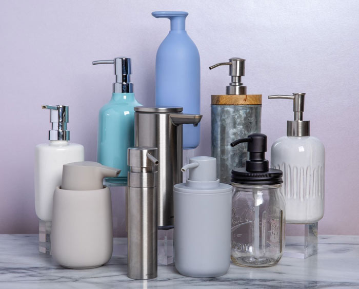 بهترین مدلهای ظرف مایع دستشویی