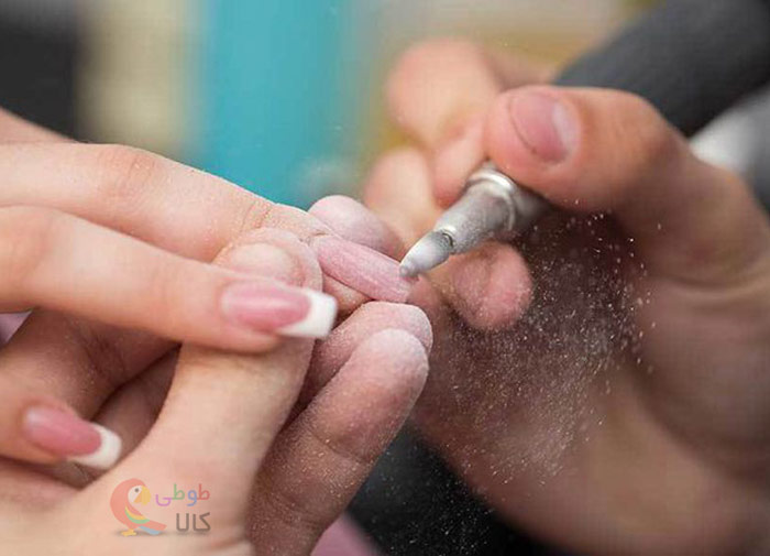 عکس سوهان کشی با سوهان برقی