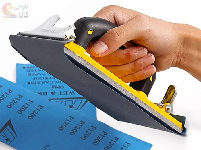 عکس سنباده گیر دستی