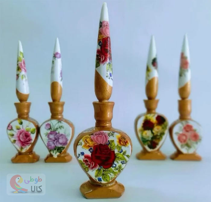 عکس سرمه دان چوبی