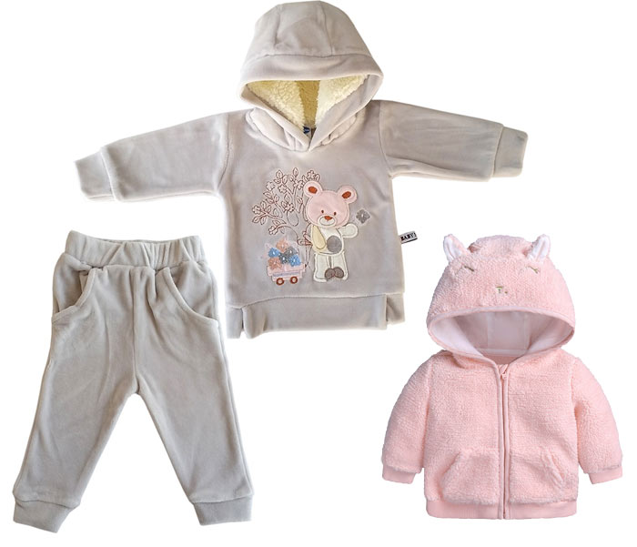 سویشرت و شلوار نوزاد پشمی