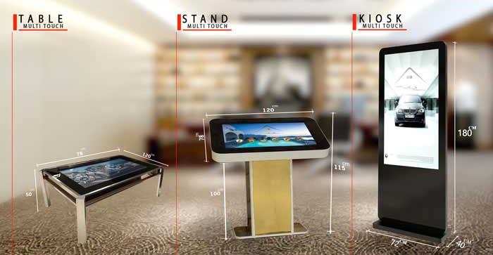 تفاوت کیوسک و استند لمسی