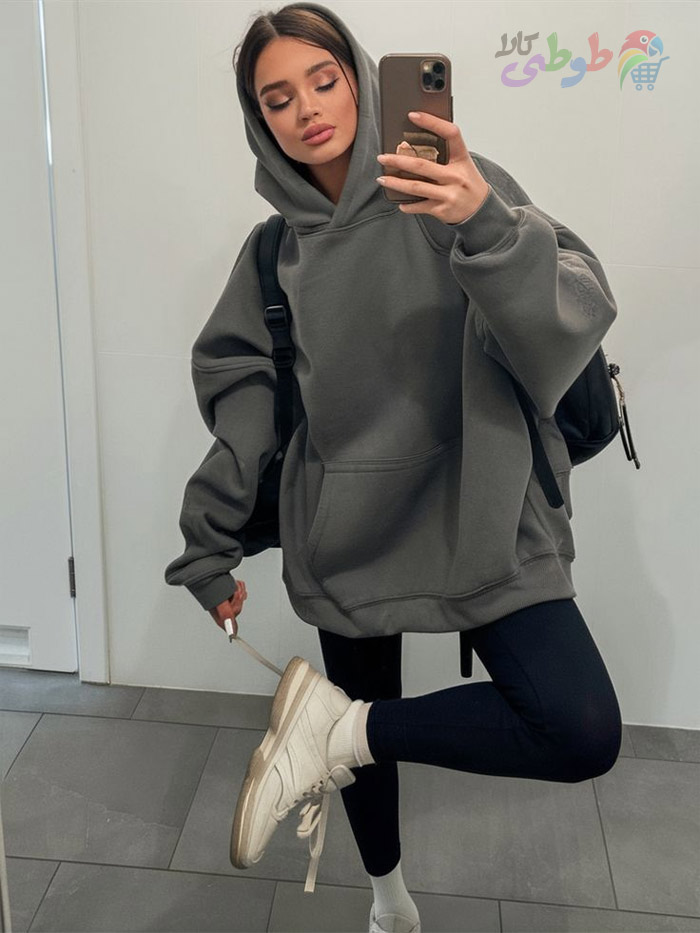 استایل هودی زنانه