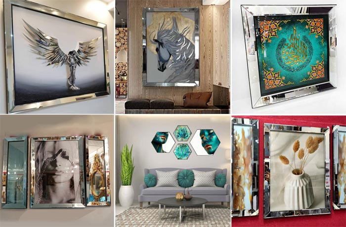 بهترین مدلهای تابلو آینه ای