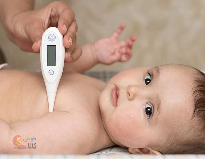 تب سنج دیجتالی زیر بغل