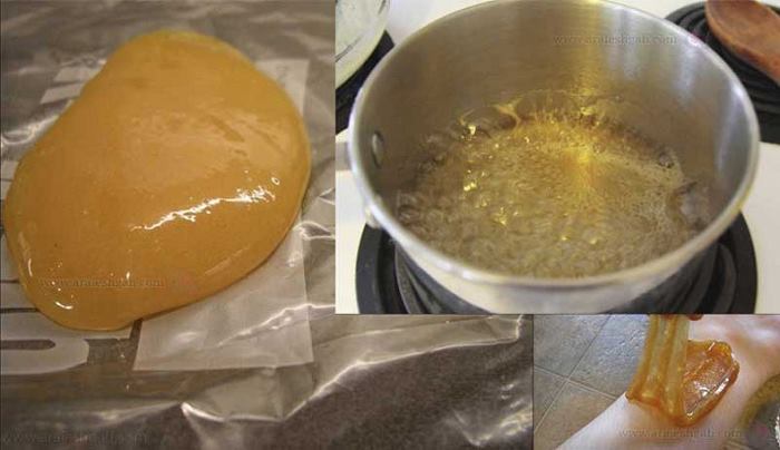 طرز تهیه موم عربی در خانه