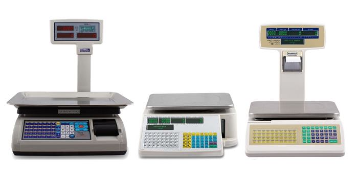 انواع مختلف ترازوی فروشگاهی
