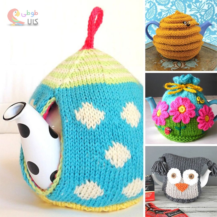 انواع روقوری بافتنی در مدلهای مختلف