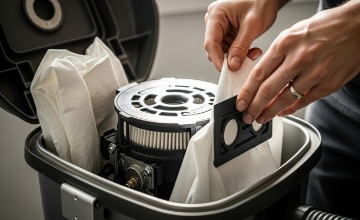 نحوه تعویض کیسه جاروبرقی سطلی سپاهان