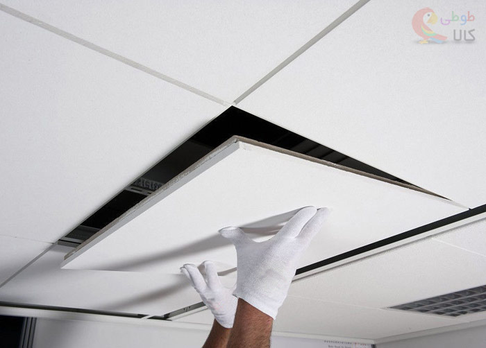 عکس تایل سقفی کناف