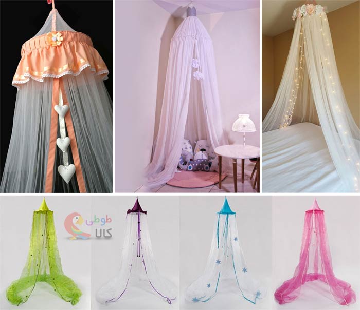 تور بالای تخت خواب