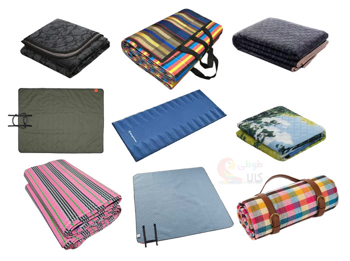 خرید بهترین مدلهای زیرانداز سفری