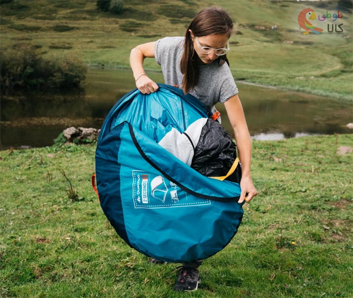 نحوه نصب چادر مسافرتی