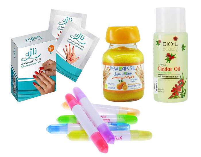 انواع لاک پاک کن