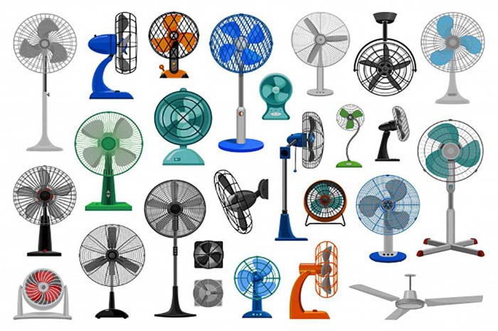 انواع مختلف پنکه