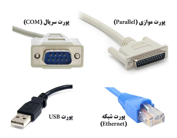 انواع پورت پرینتر