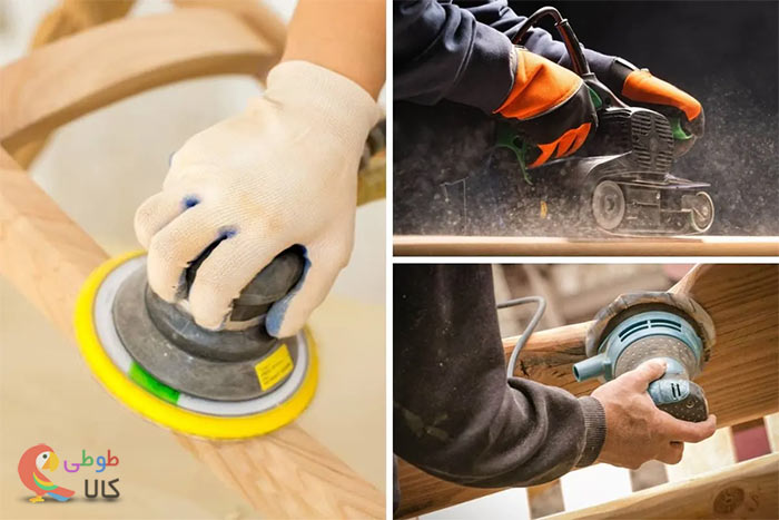 انواع مختلف سنباده زن