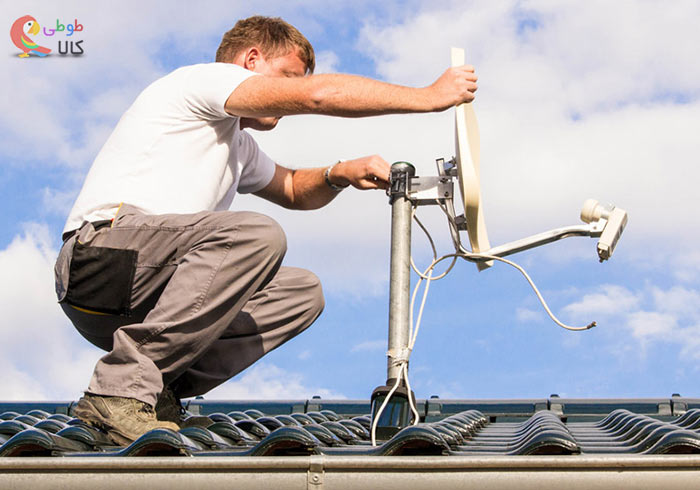 نصب آنتن تلویزیون