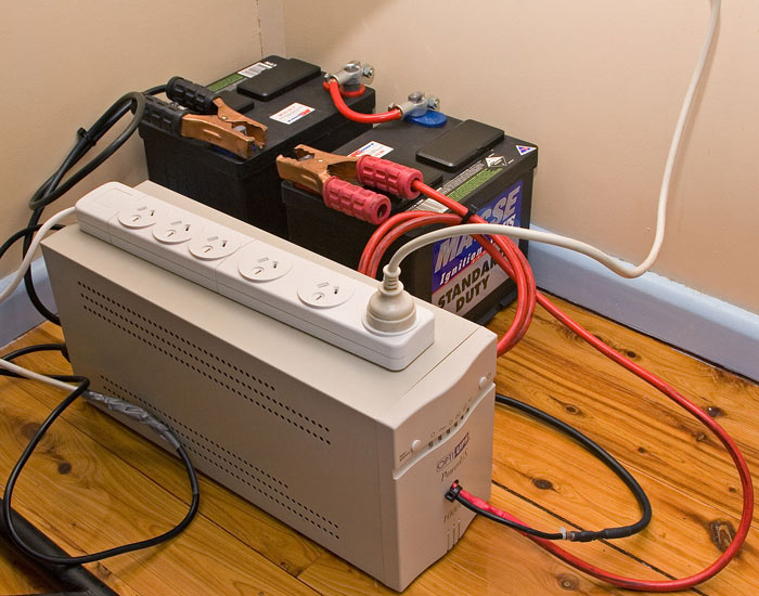 نحوه اتصال باتری یو پی اس خانگی