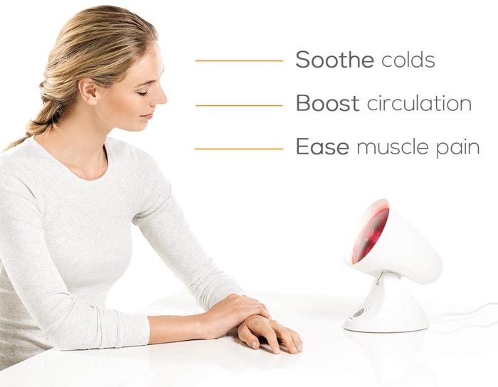 استفاده از لامپ مادون قرمز