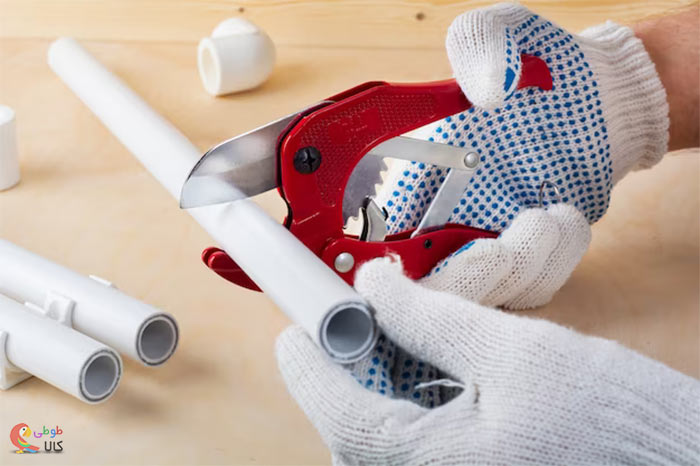 نحوه استفاده از قیچی لوله بر