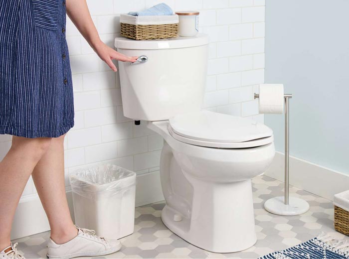 استفاده از توالت فرنگی