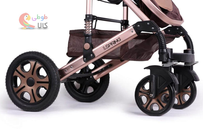 چرخ های کالسکه کودک