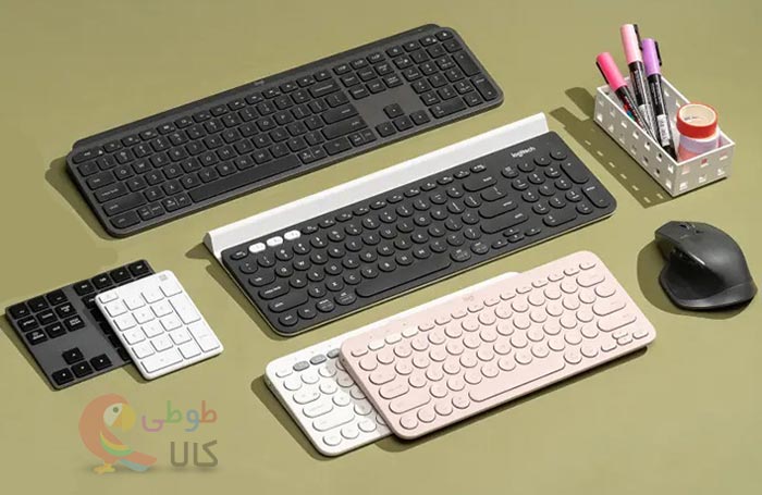 انواع کیبورد و موس بی سیم