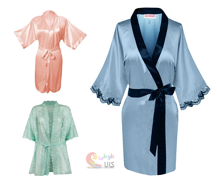 انواع روبدوشامبر زنانه شیک و جدید