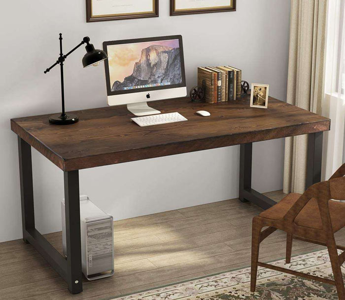 میز کامپیوتر چوبی