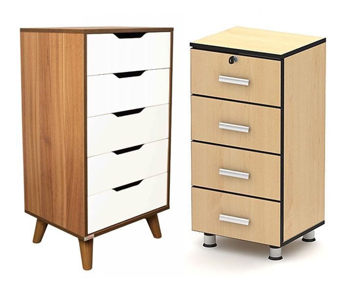 عکس فایل کشویی چوبی و ام دی اف