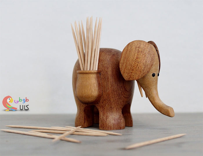 جا خلال دندان طرح فیل