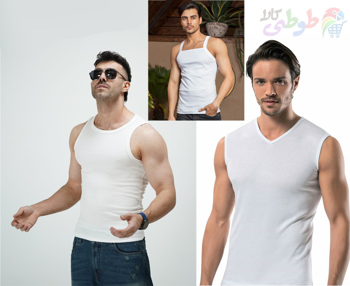 انواع یقه تاپ مردانه